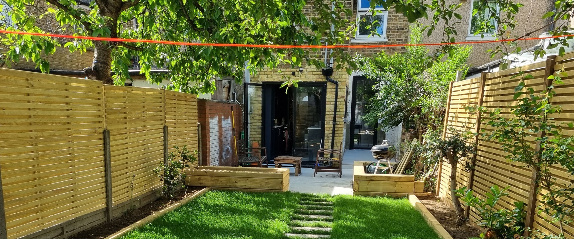 What is the least expensive landscape material?