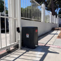 Planning Electric Gate Repair Around Front Yard Landscaping In Tarzana