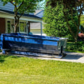 How To Dispose Of Waste From A Front Yard Landscaping Project In Arlington