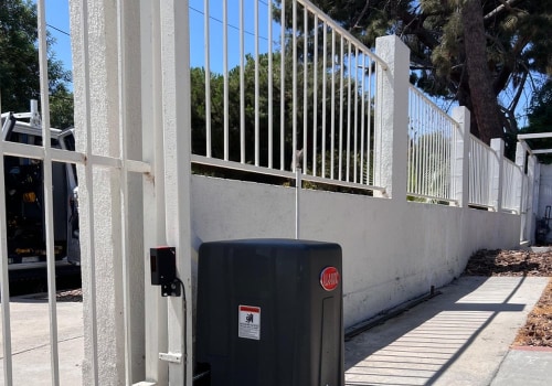 Planning Electric Gate Repair Around Front Yard Landscaping In Tarzana